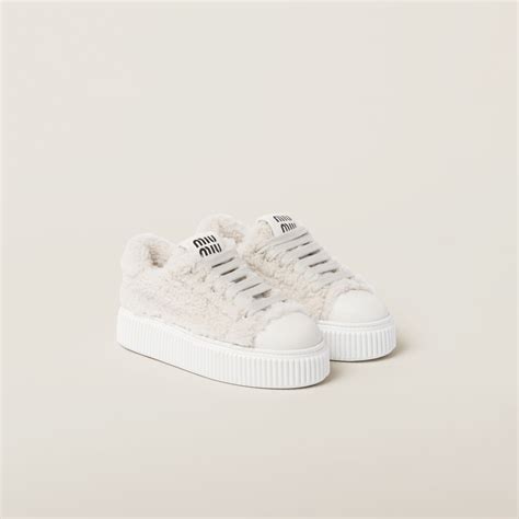 white miu miu sneakers|miu mi u sneakers.